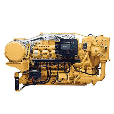 Коммерческий тяговый дизельный двигатель Caterpillar 3512C IMO II