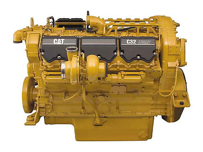 Промышленный дизельный двигатель Caterpillar C32 ACERT