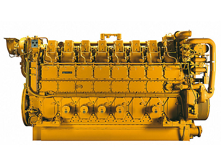 Промышленный дизельный двигатель Caterpillar 3616