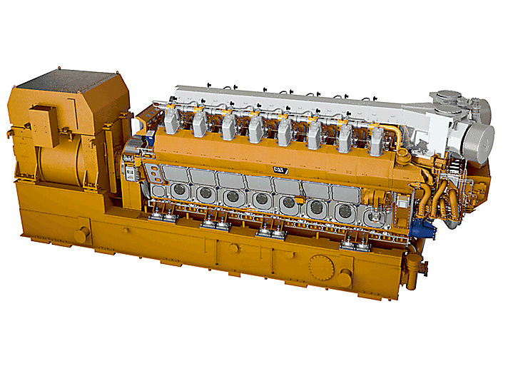Морская генераторная установка Caterpillar 16CM46DF